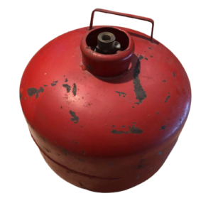 Bombona de gas para camping de 5Kg naranja