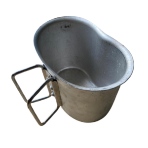 Taza de aluminio para campamento