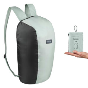 Bolso de viaje compacto, Forclaz, 10 Litros