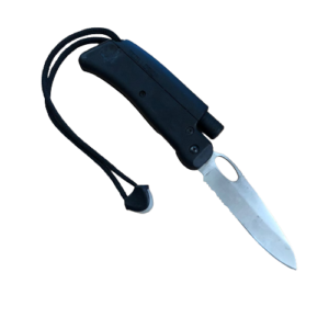 Navaja con pedernal y silbado - Tool logic - SL3 Fire folding Knife