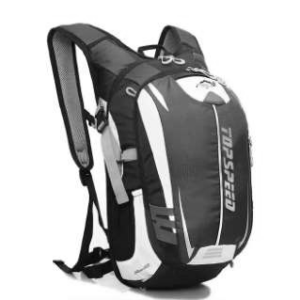 Bolso de hidratación UM M03 - 18 litros - Bolsa de agua de 2 litros Negro/Blanco