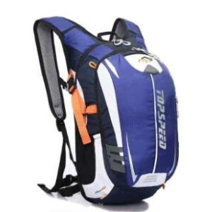 Bolso de hidratación UM M03 - 18 litros - Bolsa de agua de 2 litros - Azul/Blanco
