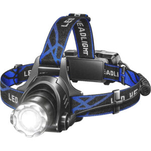 Linterna frontal recargable USB de un led 800 lumens - 101284