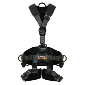 Arnés de trabajo FUSION TAC-RESCUE Full Body 3D Harness.  Talla M/L - TCH-603-3D-M-L-BLK