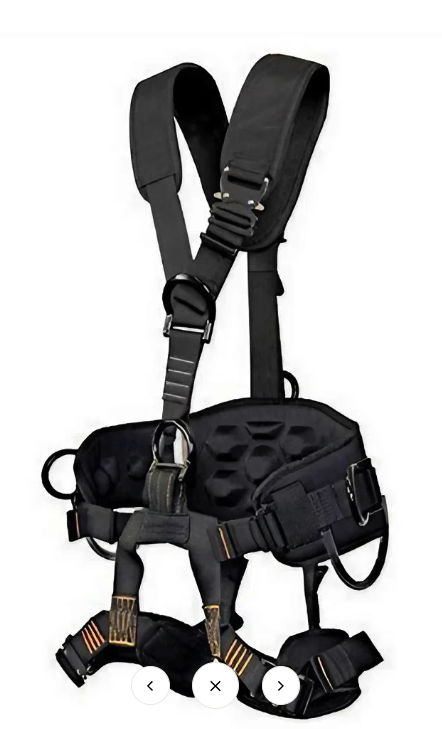 Arnés de trabajo FUSION TAC-RESCUE Full Body 3D Harness. Talla M/L - TCH-603-3D-M-L-BLK - Image 2
