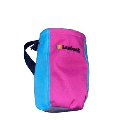 Bolsa de magnesio Layback - Azul / Rosado