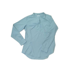 Camisa Columbia Gris L Mujer- USADO