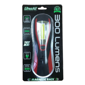 Linterna de mano Litezall OARlite - 300 lumens con soporte magnético