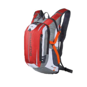 Bolso de hidratación UM M03 - 18 litros - Bolsa de agua de 2 litros - Rojo/blanco
