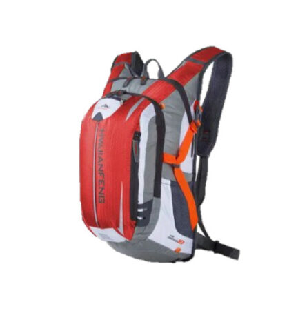 Bolso de hidratación UM M03 - 18 litros - Bolsa de agua de 2 litros - Rojo/blanco