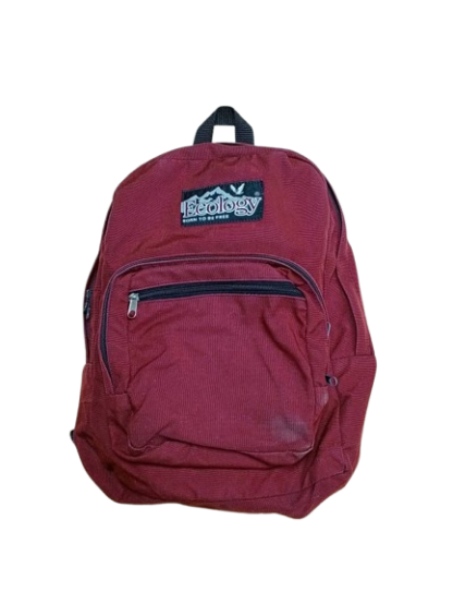 Bolso de uso diario Ecology Vinotinto 20 lts.- USADO