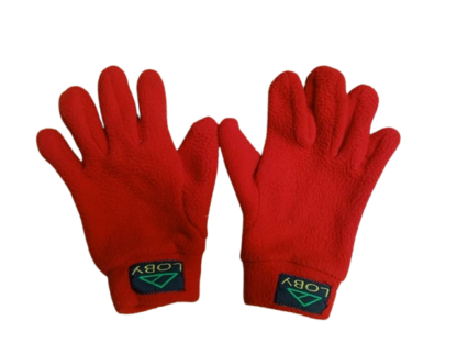 Guantes de Montañismo Polar LOBY Rojo M - USADO