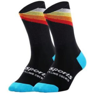 Medias para Actividades Deportivas DH SPORT Negro -Rojo-Amarillo