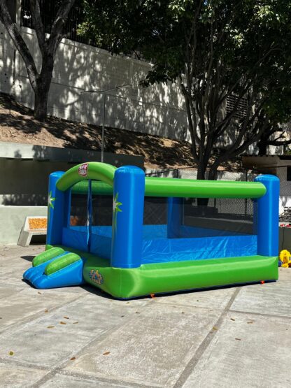 Castillo Inflable para Fiestas Big Ol Bouncer - 4,5 x 3,6 x 2,1 m - azul/verde - USADO - Image 3