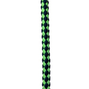Cordino utilitario de polipropileno de 8mm color verde y negro - POR METRO