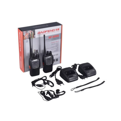 Combo de dos radios BaoFeng BF-888S con accesorios - UHF 400-470 MHz - 16 canales - 5km - Image 2