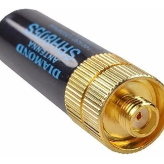 Antena de remplazo SRH805S de Diamond - bandas de 144/430/1200 MHz para transmisión y 120/150/300/450/800/900 MHz para recepción. 