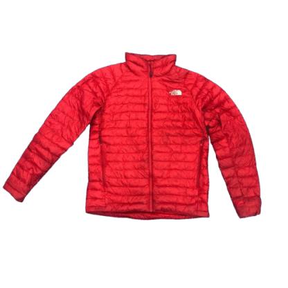 Chaqueta ligera de plumón The North Face - Roja - talla M - Hombre - fill power 800 - USADO