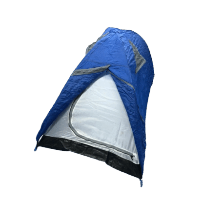 Carpa para senderismo - 2 personas-  2x1,35x1,20cm - Azul - USADO - Image 2