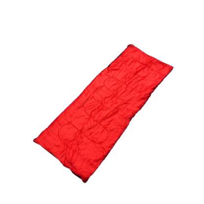 Bolsa de dormir rectangular - 170x70cm - Rojo - USADO