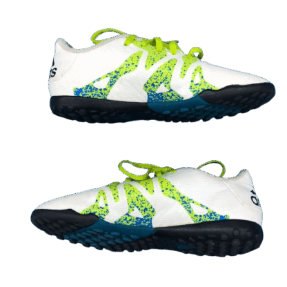 Zapato deportivo para futbol sala - Adidas - US 13 Niños / 20cm - Blanco - USADO - Image 4