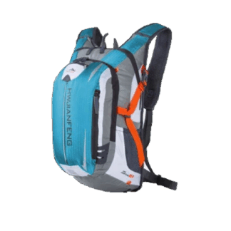Bolso de hidratación UM M03 - 18 litros - Bolsa de agua de 2 litros Azul claro/Blanco