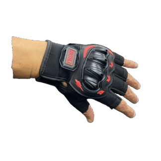 Guantes cortos con protección en los nudillos - TDGO - T4057