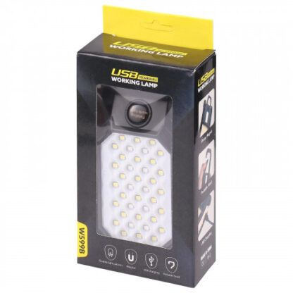 Lampara led de trabajo 4 modos – Recargable - W599B - Image 4
