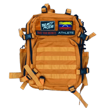 Bolso morral táctico multipropósito 35 litros con porta vasos