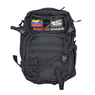 Bolso morral táctico multipropósito 45 litros con porta vasos