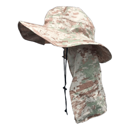 Sombrero de ala dura con solapa para actividades al aire libre - Matika