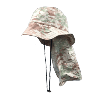 Sombrero de ala suave con solapa para actividades al aire libre - Matika