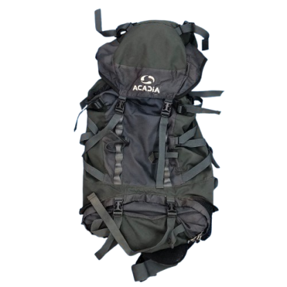Bolso / Morral / Mochila para excursionismo Acadia Challenger 75l - Gris - USADO