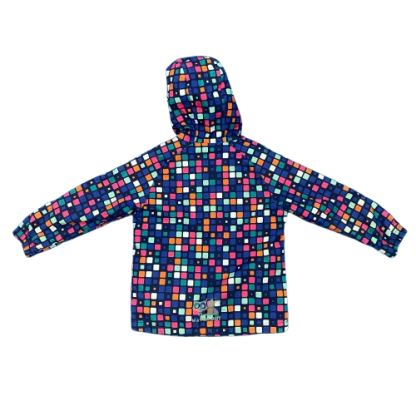 Chaqueta impermeable infantil Killtec - motivo de cuadros - 5/6 - USADA - Image 2