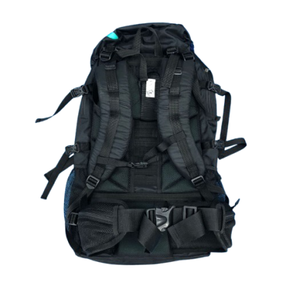 Morral / Mochila de 55 litros Matika - Negro / Azul - Image 2