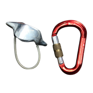 Combo de mosquetón HMS Stubai y freno KiloJul Edelrid - USADO
