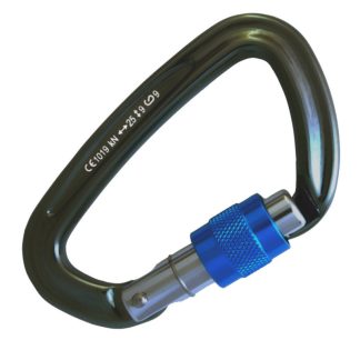 Mosquetón de seguridad tipo D Big Wall Traverse - 25Kn CE1019