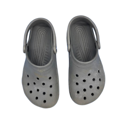 Sandálias Crocs clásicas talla 4 / 24cm - gris - USADA