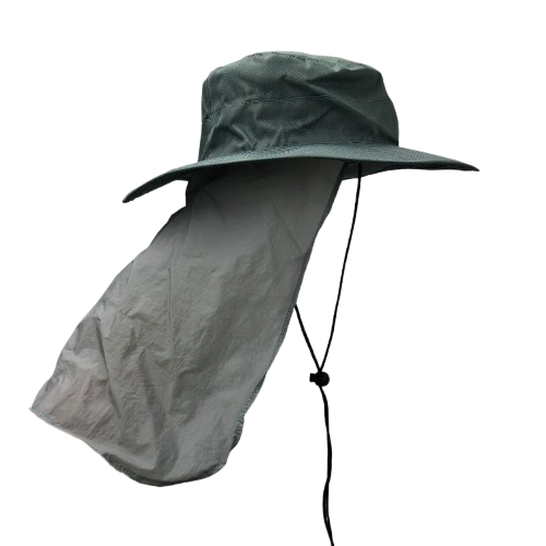 Sombrero de ala dura con solapa para actividades al aire libre - Matika - Image 5