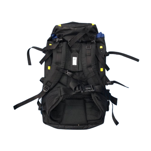 Morral / Mochila de 45 litros Matika - Negro / Amarillo - Image 2