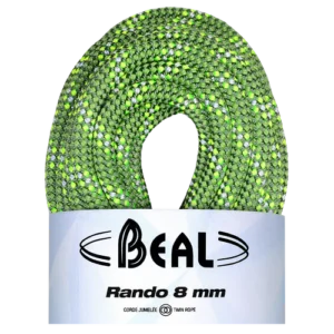 Cuerda Dinámica para travesía Beal Rando 8mm x 20m Verde