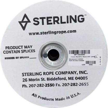 Cuerda Táctica WorkPro / Sterling / 11mm x 91m / Negra - Image 2