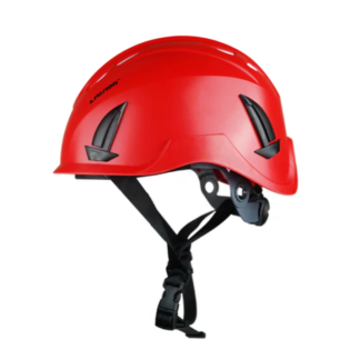 Casco Fusion para Trabajo con ventilación Air-Mesh y espuma amortiguadora de 360° - Rojo