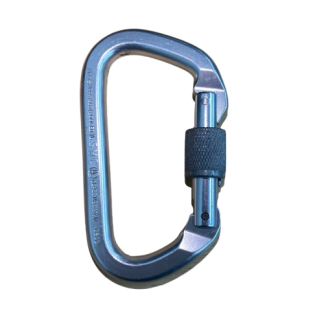 Mosquetón Aluminio Tipo D Rosca 27kN SMC