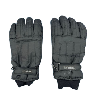 Guantes para invierno Thinsulate - negros - XL - USADO