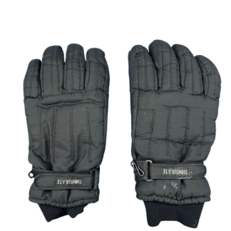 Guantes para invierno Thinsulate - negros - XL - USADO