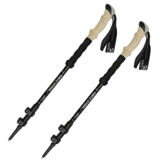 Par de bastones de trekking Mecasil BDSUM Negro