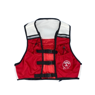 Chaleco para correr Matika - M - Rojo