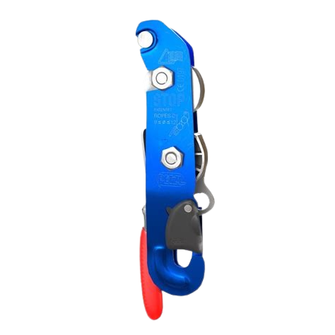 Freno / Descendedor Petzl - Stop - azul