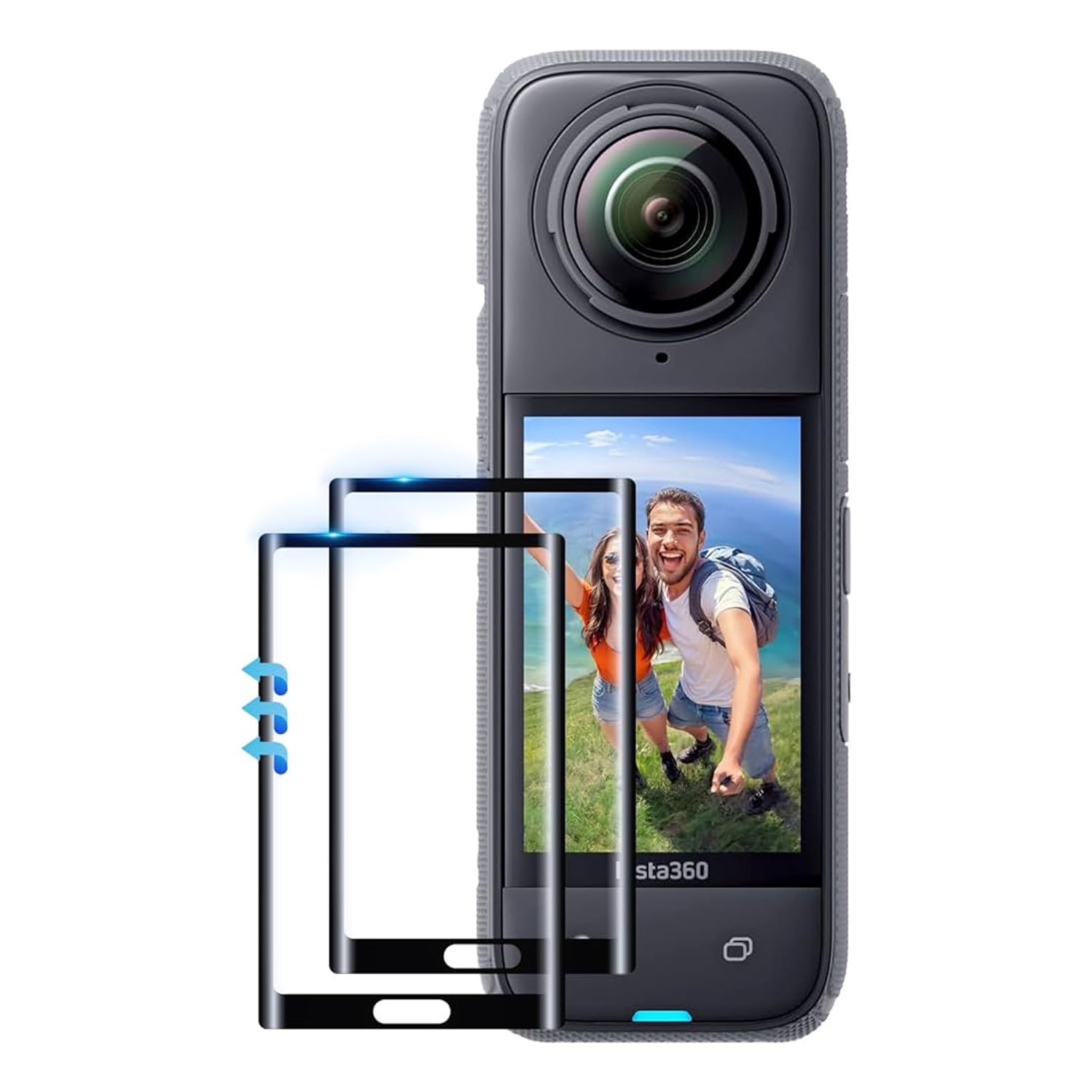 Paquete de 2 protectores de pantalla para Insta360 X5/Insta360 X4